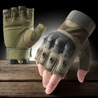 Gants tactiques d'été 2026 demi-doigts pour hommes, compatibles écran tactile, pour moto et activités de plein air, vente en gros