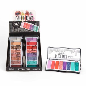 باليت ظلال عيون عصري بـ <span class=keywords><strong>8</strong></span> ألوان، 12 جرام، تصبغ عالي، ألوان طويلة الأمد، ظلال عيون ثابتة اللون - Product Image 4