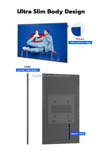 32 43 55 65 inch trong nhà máy nghe nhạc quảng cáo 2k 4k kỹ thuật số kiosk nhà hàng thông minh Wifi Ultra Slim <span class=keywords><strong>Android</strong></span> kỹ thuật số biển - Product Image 5