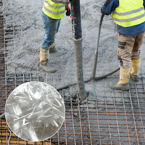 Fibre de polypropylène de haute qualité (PP) 6mm 12mm 18mm 19mm Agent auxiliaire chimique - Product Image 6