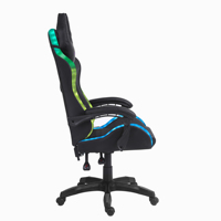 Chaise de jeu en gros d'usine à dossier haut effet lumineux RVB Design moderne de style spécial