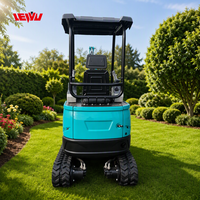 Bersertifikasi EPA untuk Mesin Mini Excavator dengan Pompa & Motor, Momen Beban Tinggi, Tipe Crawler, Pilihan 1.2T-2.5T