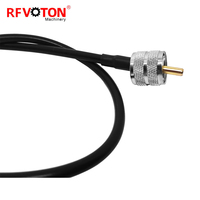 Fourniture d'usine UHF PL259 prise mâle vers UHF PL-259 prise mâle pour RG58 RG-58 RF Pigtail Jumper extension antenne câble assemblage