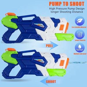 2025 Nieuwe Spuitpistool 42Cm Groot Pistool Speelgoed Kinderen Trekken Type Ruimte Waterpistool Te Koop - Product Image 3