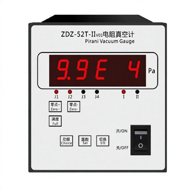 REBRON Dual Resistance Vacuum Gauge ZDZ-52T-IIv01 ZDZ-52T-IIv03 Dual Channel Pirani Vacuum Controller