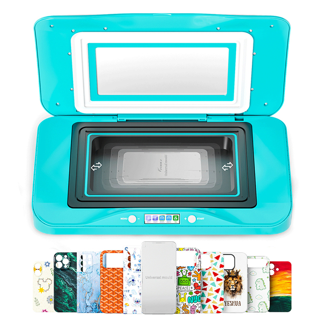 3D Sublimation Phone Case Machine with Universal Mold: Print Cartoon Characters Phone Cases for Cheap Phone Lot in Bulk