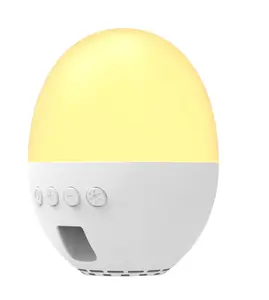 Портативный Bluetooth динамик со страусиным яйцом дизайн RBG огни и Hi-Fi бас идеально подходит для подарков