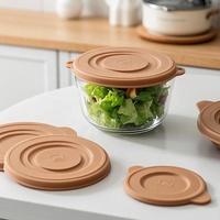 Fabricant de couvercles et couvertures alimentaires en silicone réutilisables de qualité alimentaire Couvre-bols en silicone pour aliments écologiques