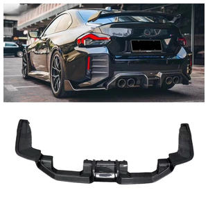 Difusor Trasero de Fibra de Carbono Estilo AD YOMDO G87 M2, Separador de Labio de Parachoques Trasero para BMW G87 M2 <span class=keywords><strong>2023</strong></span>+ - Product Image 1