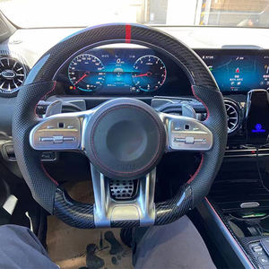 <span class=keywords><strong>Volant</strong></span> en fibre de carbone pour Mercedes Benz <span class=keywords><strong>A35</strong></span> A45 C63 C43 G63 G500 G55 <span class=keywords><strong>AMG</strong></span> GT S63 GLE63 GLA45 W223 <span class=keywords><strong>Volant</strong></span> - Product Image 6