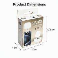 Boîtes en carton blanc écologiques haut de gamme personnalisées, impression quadricolore, découpe sur mesure, impression personnalisée pour les éclairages d'appoint de téléphone