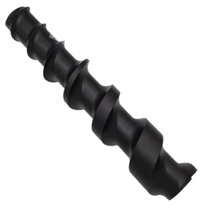 Varilla en espiral personalizada, tornillo de alimentación de paso <span class=keywords><strong>variable</strong></span>, dispositivo de empuje de botella de nailon, equipo mecánico, maquinaria de goma y plástico - Product Image 3