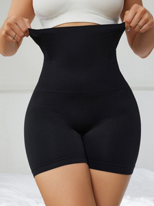 Shorty Gainant Taille Haute Femme Amincissant Ventre et Hanches, Culotte Post-partum Sculptante Sans Couture - Product Image 3