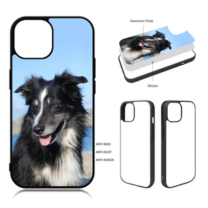 เคสโทรศัพท์แบบซับลิเมชั่น 2D TPU สำหรับ iPhone ซีรีส์  ขายส่ง  ผลิตตามสั่ง  คุณภาพสูงสุดในอุตสาหกรรม ป้องกันแรงกระแทก  วัสดุอ่อนนุ่ม - Product Image 5