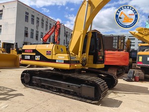 Excavadora de cadenas Caterpillar 320B 325 330 BL usada, 20 toneladas, bomba japonesa, en venta - Product Image 4