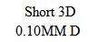 3D 0.10MM D
