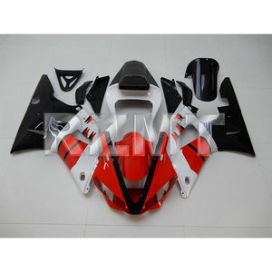 ชุดแฟริ่งสำหรับรถมอเตอร์ไซค์ Yamaha YZF-R1 ปี 2000-2001  ทำจากพลาสติก ABS ฉีดขึ้นรูป  ชิ้นส่วนตัวถังแบบกำหนดเอง รุ่น Y1001-107a - Product Image 1