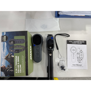 800 मीटर लंबी दूरी के कुत्ते प्रशिक्षण कॉलर-ipx7 वाटरप्रूफ, 16 स्तर का झटका/कंपन + 6 ध्वनियों + 3 छाल नियंत्रण मोड - Product Image 2