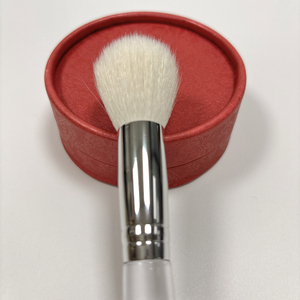 <span class=keywords><strong>Pinceau</strong></span> <span class=keywords><strong>de</strong></span> maquillage en poils <span class=keywords><strong>de</strong></span> chèvre blancs avec manche transparent pour le blush, la poudre, la <span class=keywords><strong>mousse</strong></span> nettoyante, le lavage du visage - Product Image 3