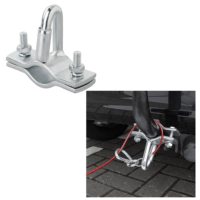 Support de câble de remorque à œil hollandais en acier galvanisé Bluecamp, neuf, durable, pour camping-cars, rénovation/amélioration