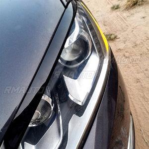 2 Piezas de Cubiertas Decorativas para Faros Delanteros de Coche, para Volkswagen Passat B7 2010-2014, Adhesivos Decorativos para Faros - Product Image 5