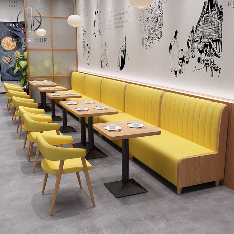 restaurant circular sofa