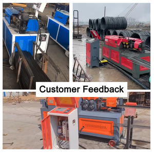 Máquina Automática de Endireitar e Cortar Vergalhões Elétricos de 6-10MM, Máquina Cortadora de Barras Redondas - Product Image 5