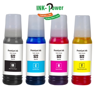 Mực điện 522 t522 cao cấp màu tương thích chai thuốc nhuộm Refill tinta sinh thái thăng hoa mực cho Epson sinh thái xe tăng máy in - Product Image 1