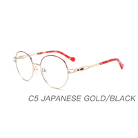 Nouvelle conception 2024, monture optique classique en métal Haoya, fabrication en gros pour femmes, JP24601 CN ZHE