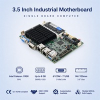Seavo SV3-19026 3.5 Inch Industrial Motherboard Intel Celeron J1900 DDR3 Onboard CPU Embedded SBC Grosir