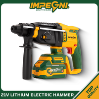 Marteau perforateur rotatif sans fil 21V SDS-PLUS Lithium-Ion, industriel et bricolage, pour percer et cisailler le béton