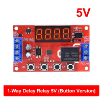 Module de relais de temps de retard DC5V 12V 24V 10A synchronisation Optocoupleur Programmable déclencheur de panne de courant de Cycle d'impulsion isolé