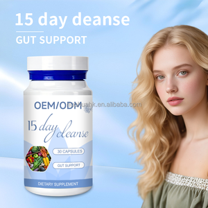 Détoxifiant corporel 15 jours Nettoyage du côlon Soutien intestinal Complément alimentaire à base de plantes 30 capsules OEM ODM - Product Image 1