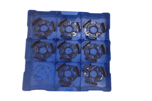 Plateau d'emballage industriel personnalisé, formage sous vide, plateau d'emballage à rotor stator ABS + double TPU, plateau d'emballage de pièces industrielles - Product Image 6