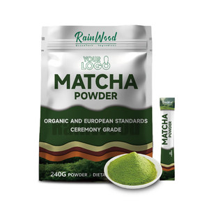 Özelleştirilmiş ambalaj Matcha Latte tozu ince yeşil çay tozu Mix yulaf süt tozu Matcha Latte - Product Image 5