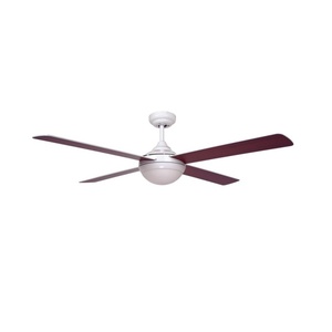 52 inch 132cm white double-sided blade <b>ceiling</b> <b>fan</b> <b>with</b> LED lighting ABS metal <b>remote</b> <b>control</b> suitable for outdoor - Product Image 1