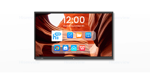 HISEEVIEW 65 75 86 นิ้ว แอนดรอยด์ 11.0 8G+128G กระดานไวท์บอร์ดแบบอินเทอร์แอคทีฟ ระบบคู่ จอแบนอัจฉริยะสำหรับห้องเรียน - Product Image 5