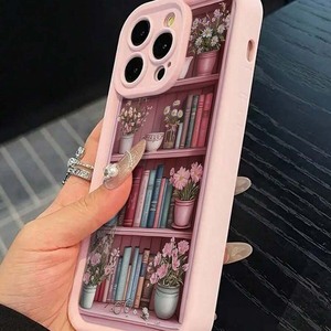 เคสโทรศัพท์มือถือ TPU กันกระแทกสไตล์เลนส์ลายดอกไม้หนังสือหวานๆสำหรับ <span class=keywords><strong>iPhone</strong></span> x XR XS MAX 11 <span class=keywords><strong>12</strong></span> 13 14 15 16 17 Air - Product Image 2