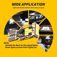 Ampoules LED T15 W16W 3030 9SMD Canbus sans erreur pour feux de recul de voiture 921 912 W16W 6000K Blanc Lampe de marche arrière 12V Accessoires auto