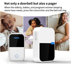 <span class=keywords><strong>Timbre</strong></span> Inalámbrico <span class=keywords><strong>para</strong></span> Exteriores, Resistente al Agua, con Botón de Presión, Sin Necesidad de Baterías, Panel Acrílico Autoalimentado, 38 Melodías - Product Image 6