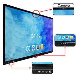 Oem & ODM 75 inch bảng thông minh hệ thống kép Finger <span class=keywords><strong>Touch</strong></span> Panel hiển thị bảng tương tác cho các trường học - Product Image 3