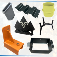 Fabrication sur mesure de tôles en acier inoxydable, découpe laser CNC, soudage, peinture en poudre, usinage CNC, service industriel OEM
