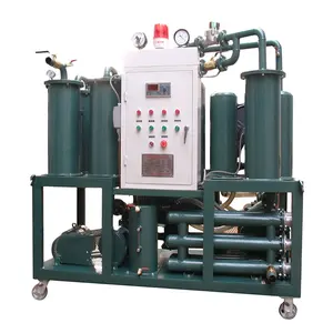Lubricating oil recycling equipment with highly effective strong air condensed system