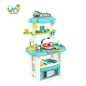 Kit De juguetes De plástico para niños, maletín De juguete educativo para el cuidado De mascotas - Product Image 1