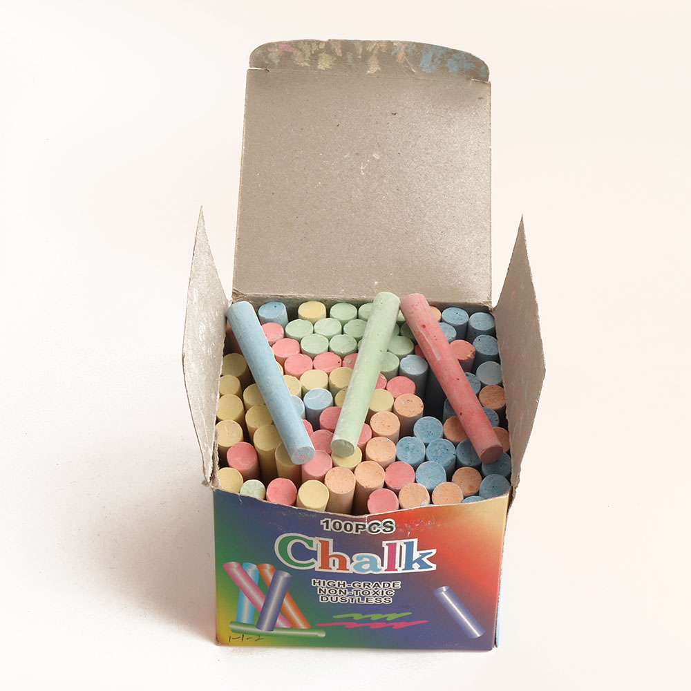 Мелки без пыли хорошего качества, цветные мелки для школы и офиса, канцелярские принадлежности