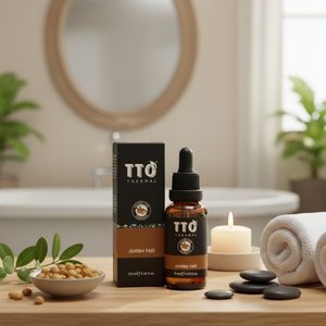 Huile Essentielle Pure de Graines de Jojoba TTO 100% Pure 10ml Pressée à Froid Hydratante Antibactérienne Raffermissante Aromathérapie Soin de la Peau - Product Image 3