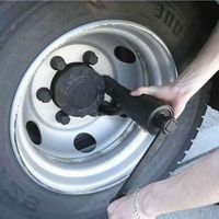 Kit de clé à douille pour pneus de camion, multiplicateur de couple pour démonter les écrous avec 2 douilles pour camions lourds