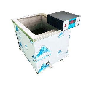 Nettoyeur à ultrasons professionnel 1500W <span class=keywords><strong>pour</strong></span> carburateurs, injecteurs de carburant, outils, réservoir chauffé avec fonction de dégraissage - Product Image 1