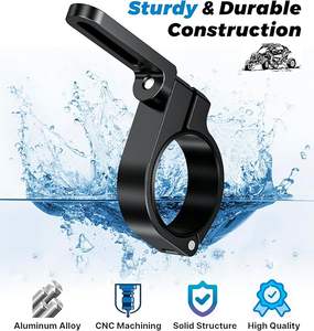 Soportes de Montaje para Luces LED, 360 °   Abrazaderas Giratorias Ajustables para Barra Antivuelco de UTV, Compatibles con 1.5" / 1.75" / 1.85" / 2" / 2.1" - Product Image 3