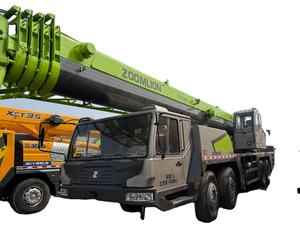 Grue sur camion Zoomlion d'occasion 80 tonnes (modèles Ztc700v, Ztc950h, Ztc550v, Ztc350h, Ztc250e) fabriquée en Chine - Product Image 1